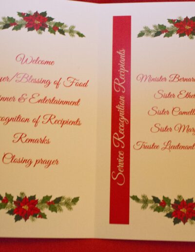 Christmas Gala Program
